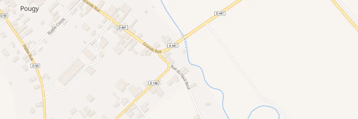 Plan du 46 Rue Grande Rue à Pougy