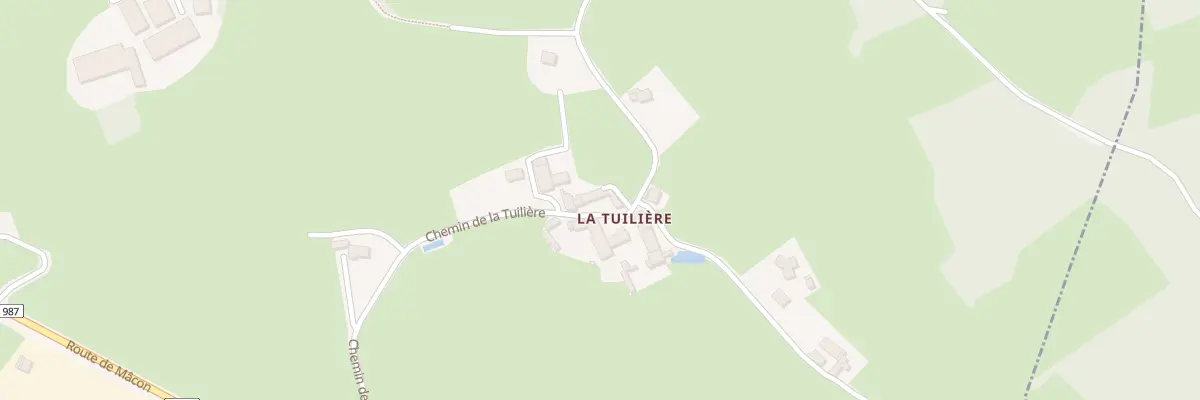 Plan du 5309 La Tuiliere à Varennes-sous-Dun