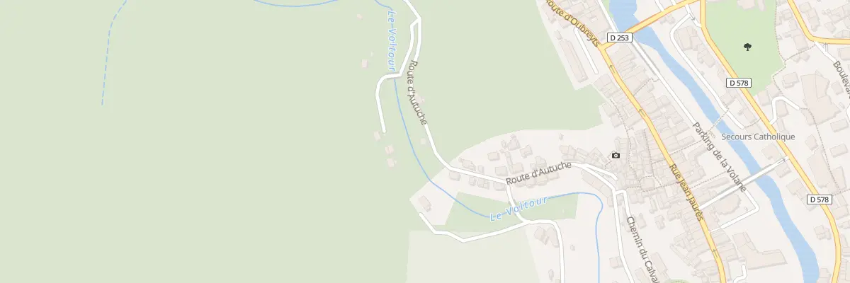 Plan du 7 Rte d’Autuche à Vals-les-Bains