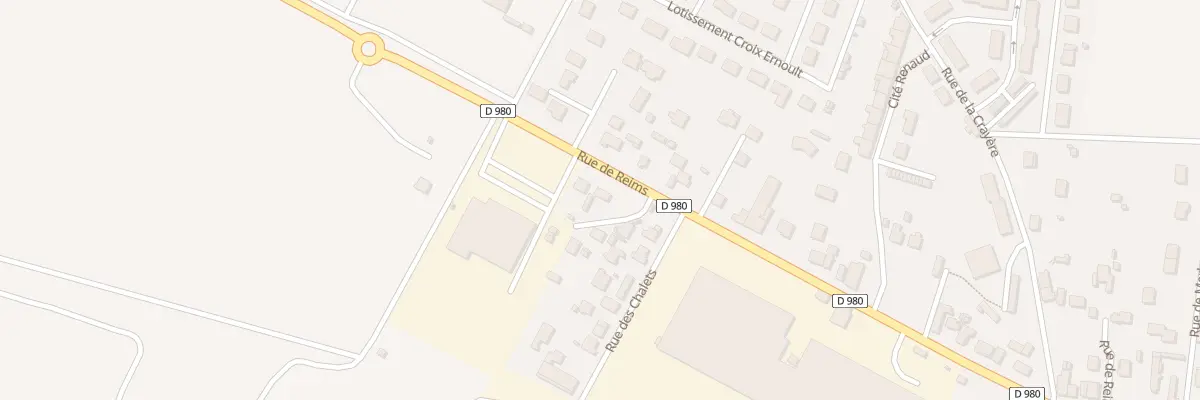 Plan du 15 Rue de Reims à Bétheniville