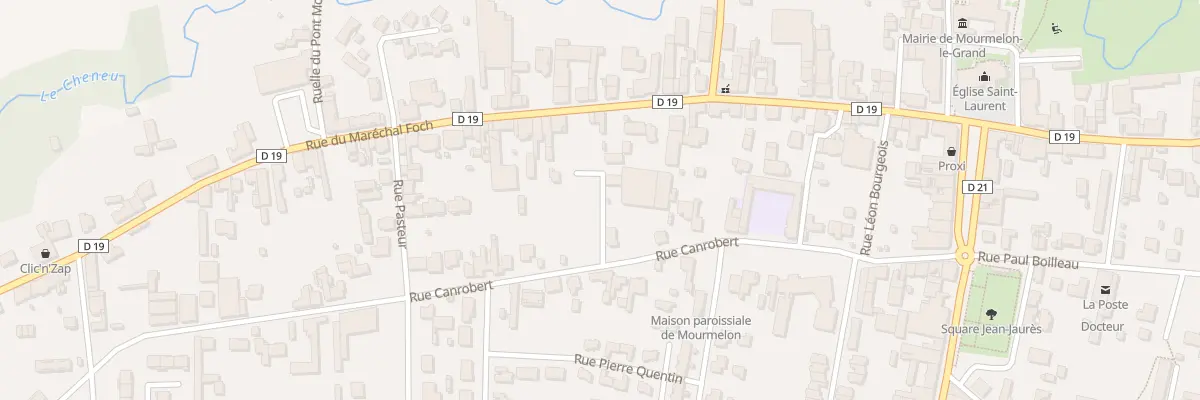 Plan du 47 Rue du Maréchal Foch à Mourmelon-le-Grand
