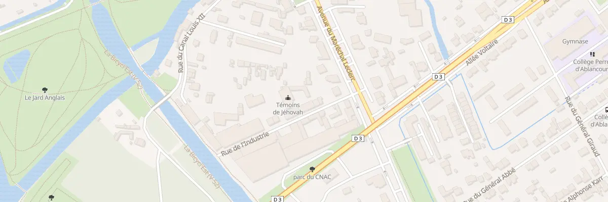 Plan du 8 Rue de l’Industrie à Châlons-en-Champagne