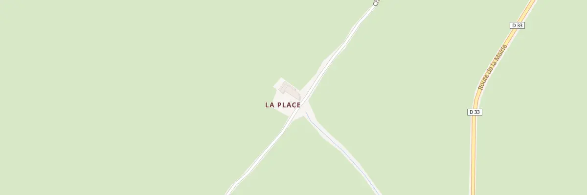 Plan du 404 Che des Places à Ballore
