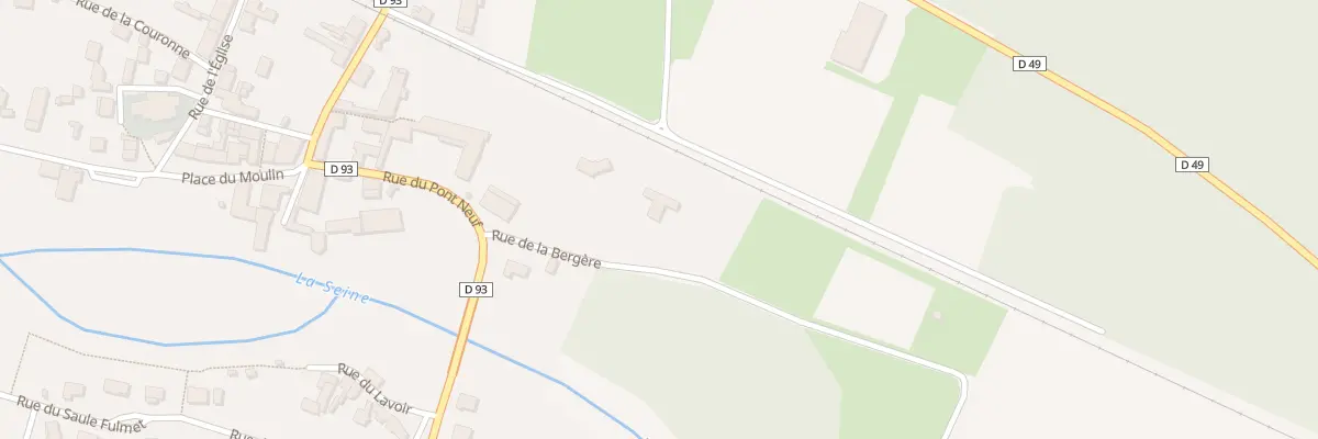 Plan du 5000F Che de la Bergere à Bourguignons