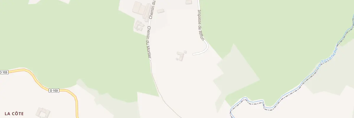 Plan du 248 Imp de Riffon à Virigneux