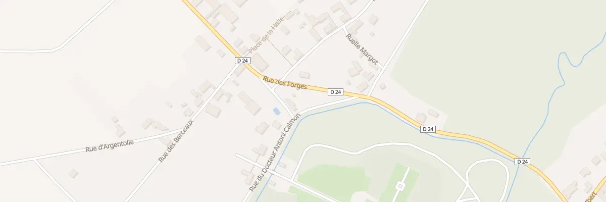 Plan du 116 Le Village à Dampierre