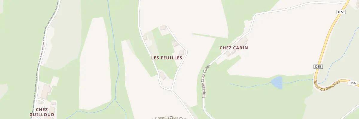Plan du 5165 Les Feuilles à Ronno