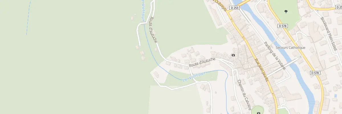 Plan du 6 Rte d’Autuche à Vals-les-Bains