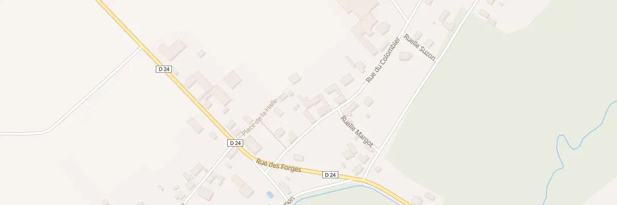 Plan du 94 Le Village à Dampierre