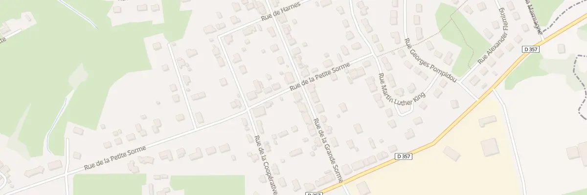 Plan du 23 Rue de la Grande Sorme à Montceau-les-Mines