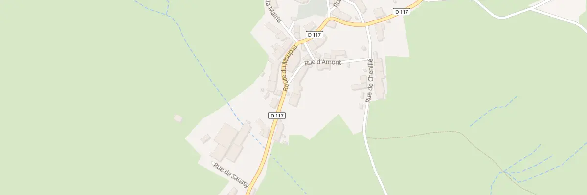 Plan du 5 Rte du Maupas à Sussey