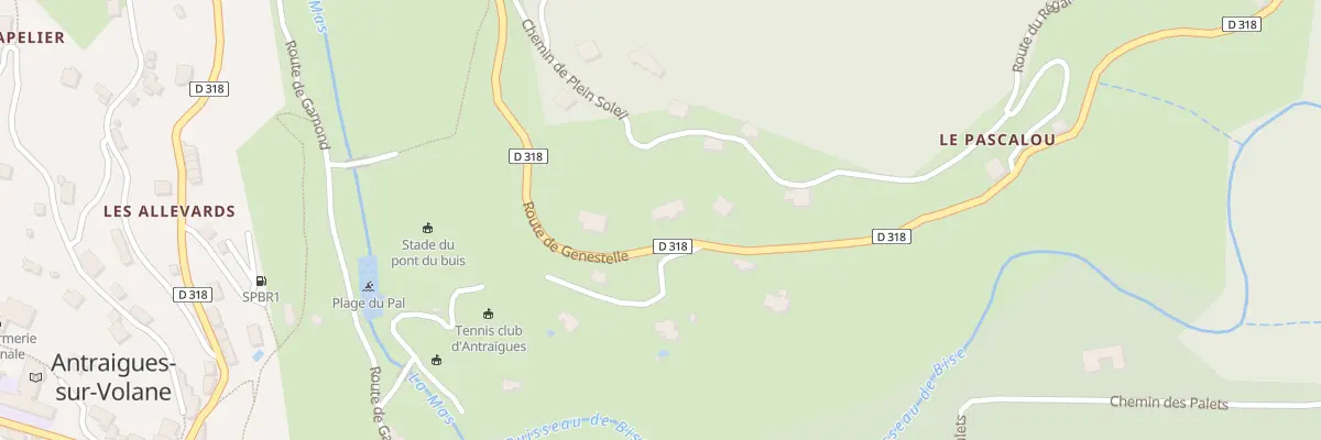 Plan du 5509 Pascalou à Vallées-d’Antraigues-Asperjoc