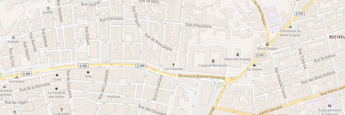 Plan du 3 Rue Enclos Rey à Nîmes