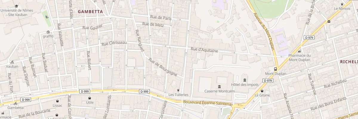 Plan du 15B Rue Enclos Rey à Nîmes