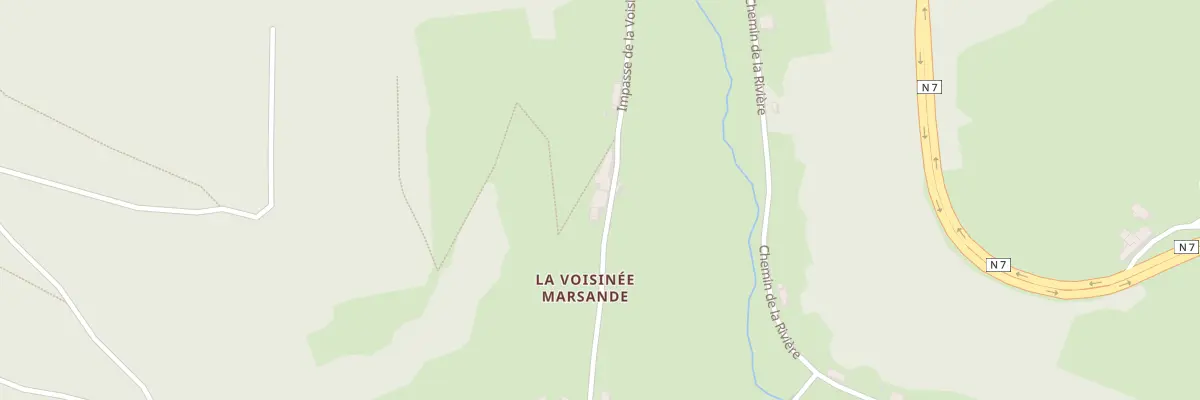 Plan du 5105 La Voisine Marsande à Joux
