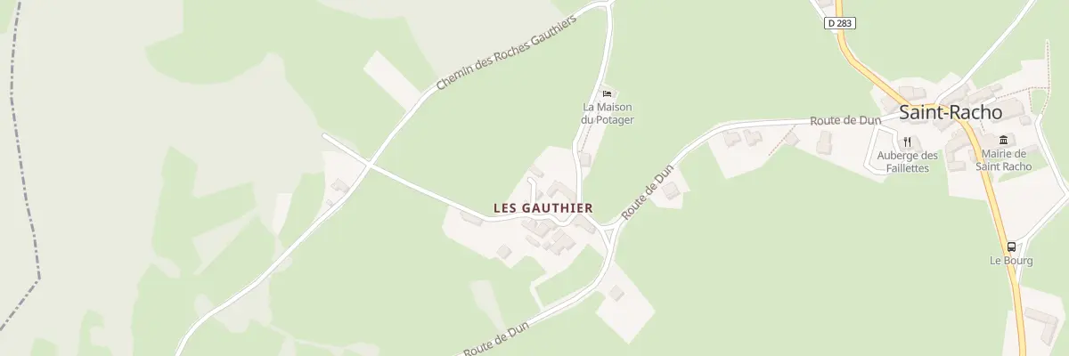 Plan du 5105 Les Gauthiers à Saint-Racho