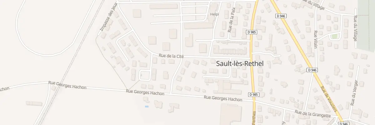 Plan du 1 Rue de la Liberte à Sault-lès-Rethel