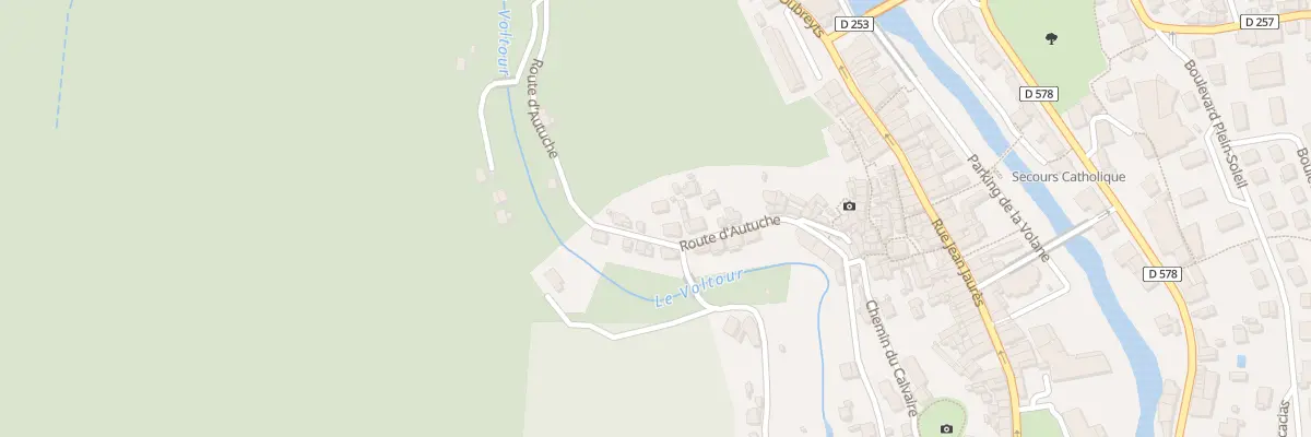 Plan du 32B Rue du Voltour à Vals-les-Bains