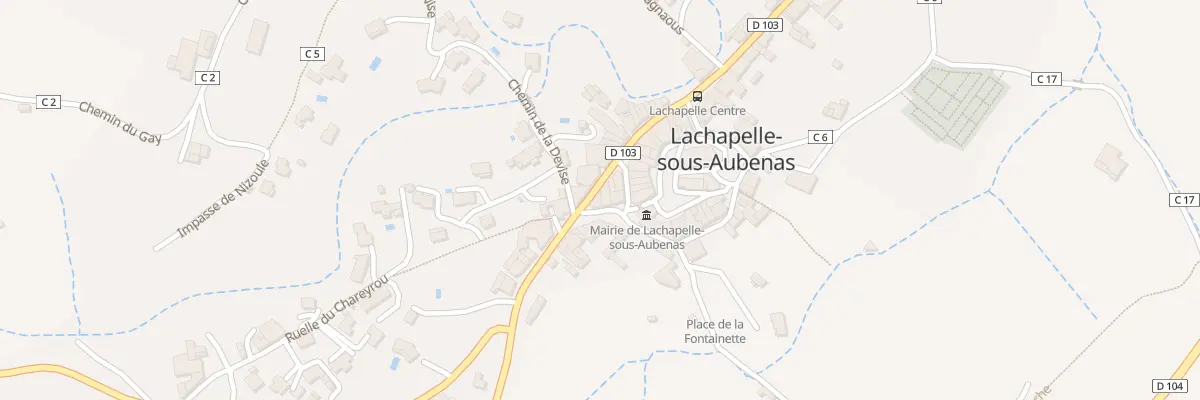 Plan du 16 Rue des Moulinages à Lachapelle-sous-Aubenas
