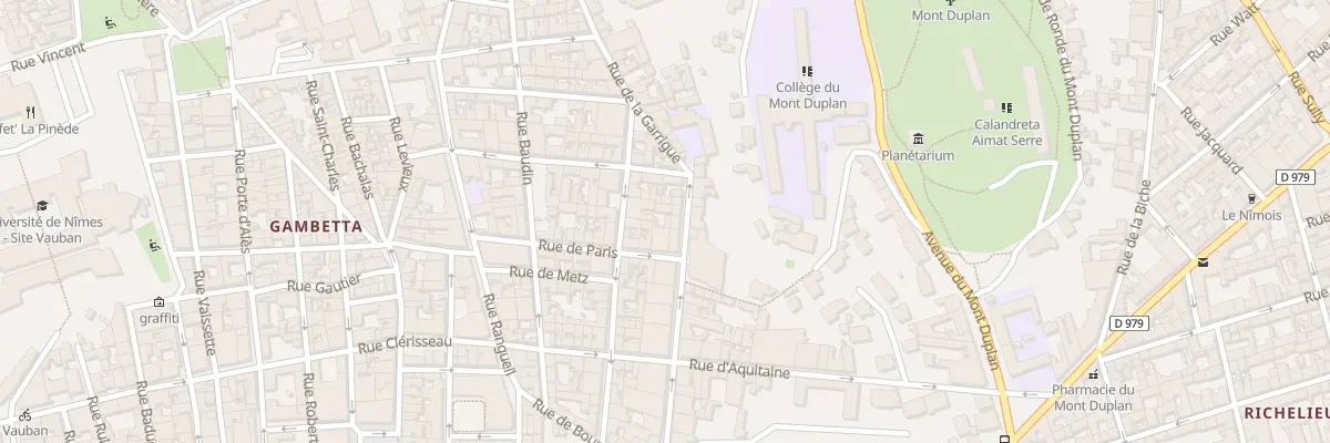 Plan du 29A Rue Enclos Rey à Nîmes