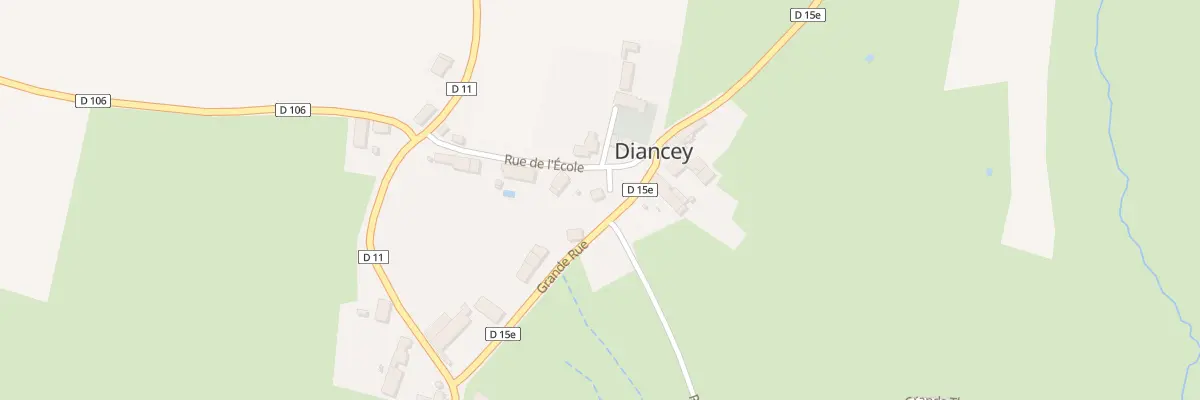 Plan du 5011 Le Village à Diancey