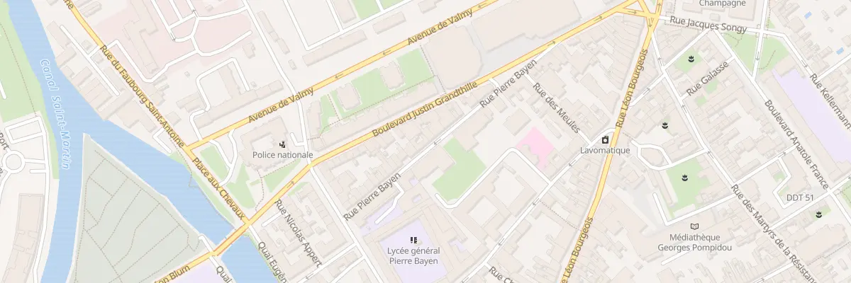 Plan du 29B Rue Pierre Bayen à Châlons-en-Champagne