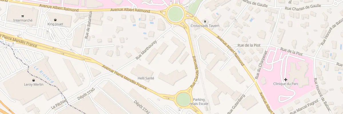 Plan du 1 Rue Marthourey à Saint-Priest-en-Jarez
