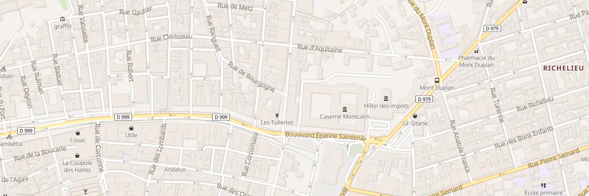 Plan du 4 Rue Enclos Rey à Nîmes