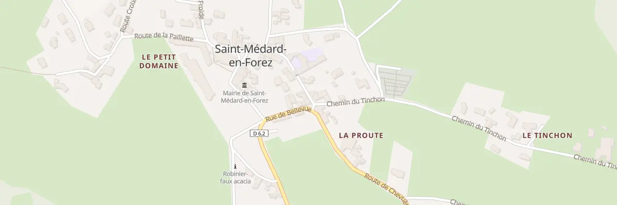 Plan du 67 Rue de Bellevue à Saint-Médard-en-Forez