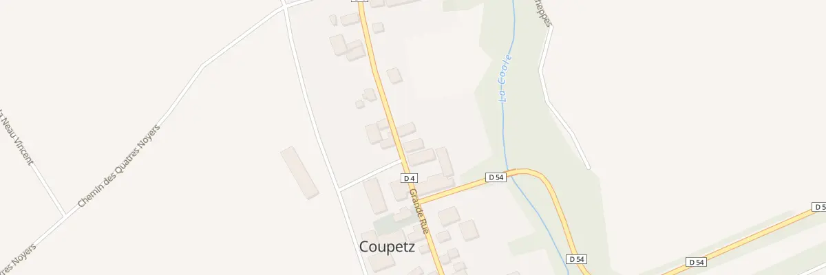 Plan du 31 Gr Grande Rue à Coupetz