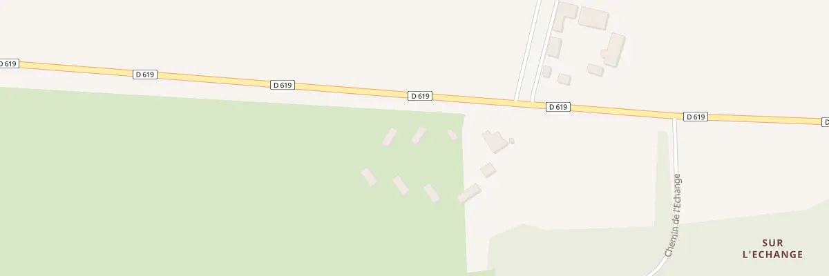 Plan du 5000F Rte Nationale 19 à Mesnil-Saint-Père