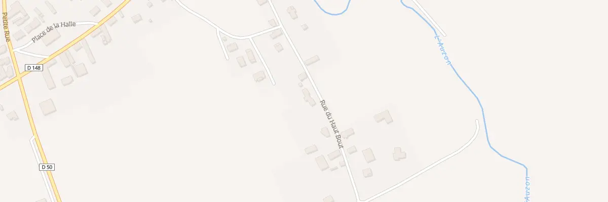 Plan du 12 Rue du Haut Bout à Pougy