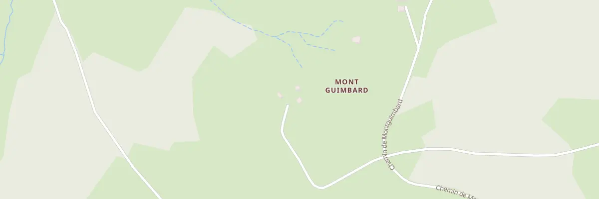 Plan du 1027 Che de Montguimbard à Thizy-les-Bourgs