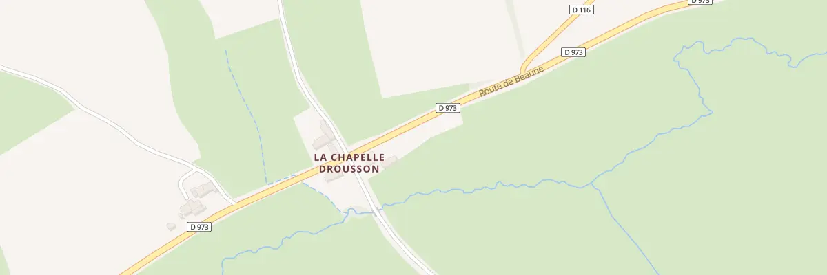 Plan du 10 Rte de Beaune à Curgy