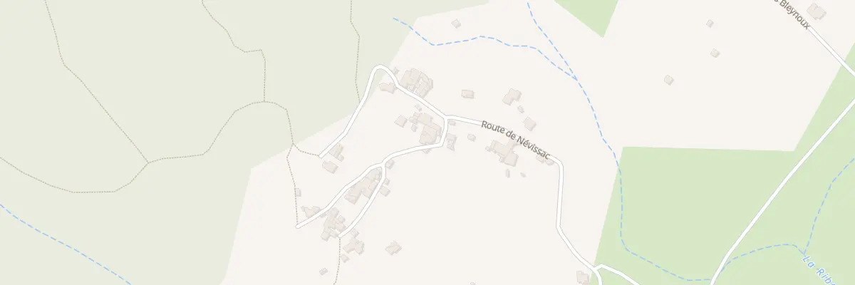 Plan du 470 Rte de Névissac à Saint-Étienne-de-Fontbellon