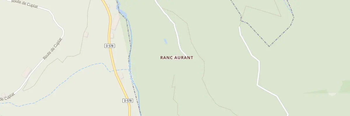 Plan du 5002 Ranc au Ranc à Genestelle