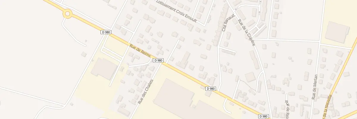 Plan du 48 Rue de Reims à Bétheniville