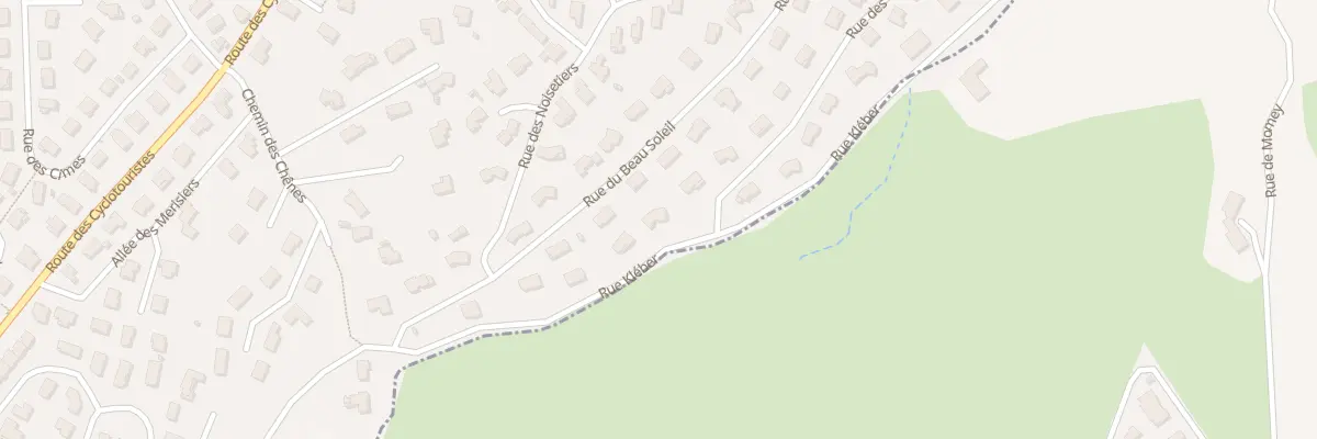 Plan du 40 Rue Kléber à Villars