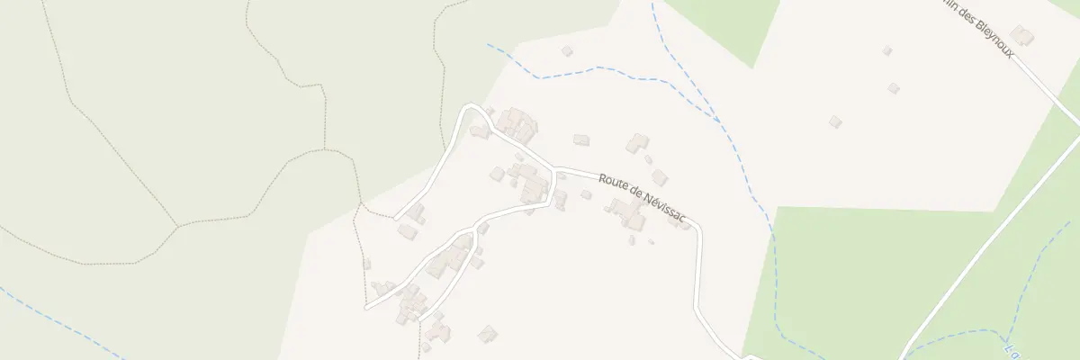 Plan du 430 Rte de Névissac à Saint-Étienne-de-Fontbellon