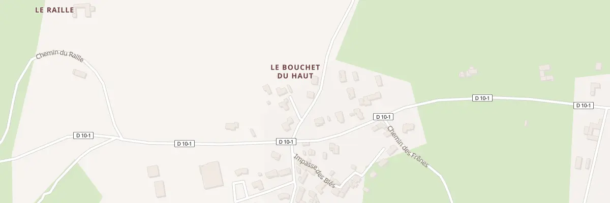 Plan du 1447 Rte du Bouchet à Aveizieux