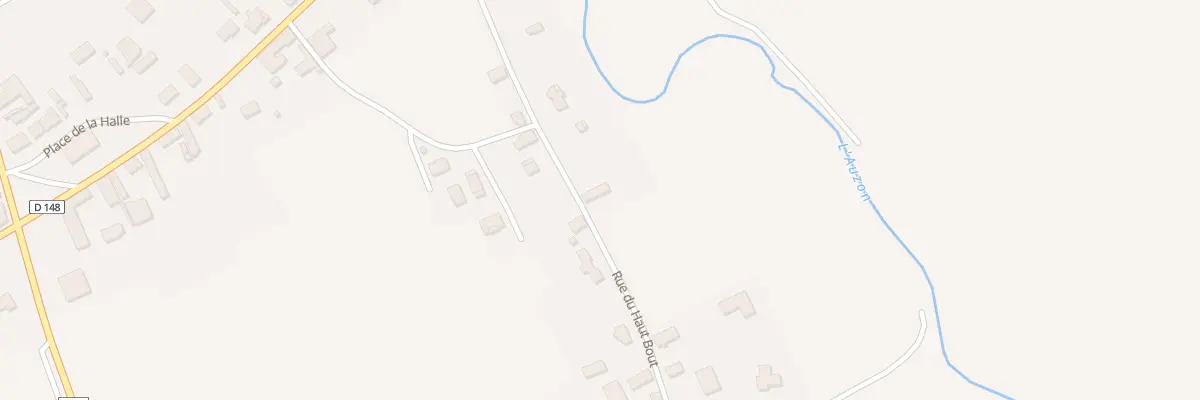 Plan du 13 Rue du Haut Bout à Pougy