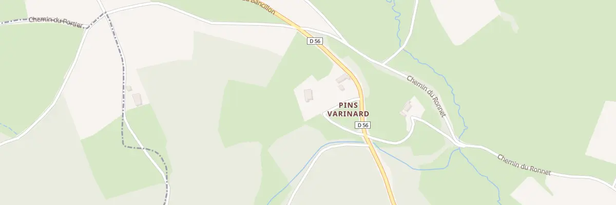 Plan du 5170A Pins Varinard à Ronno