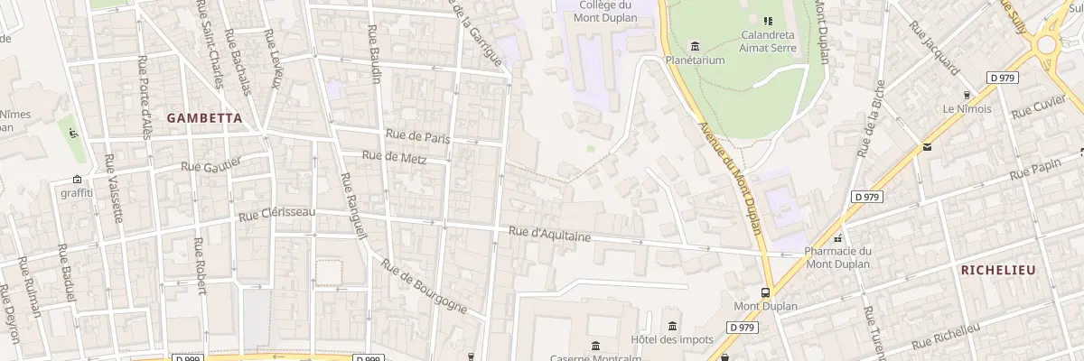 Plan du 32 Rue Enclos Rey à Nîmes