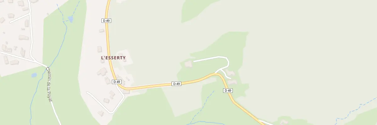 Plan du 5139 Chez Penard à Violay