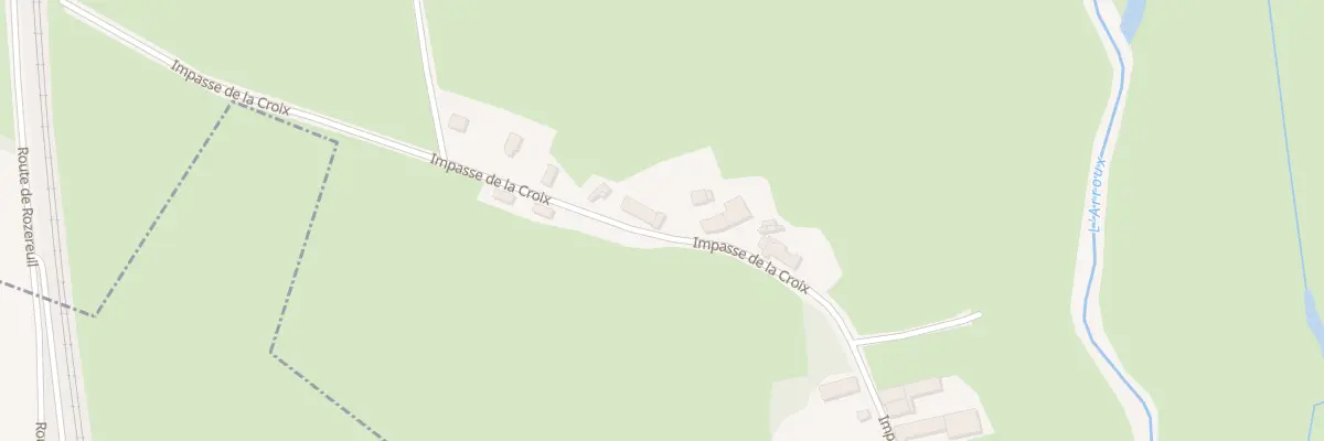 Plan du 16 Imp de la Croix à Igornay