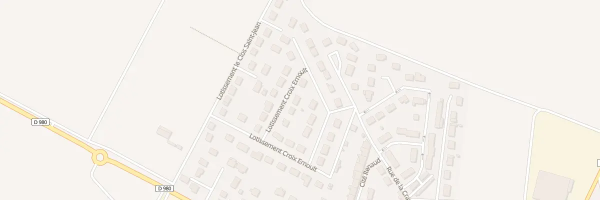 Plan du 15 Lot la Croix Ernoult à Bétheniville