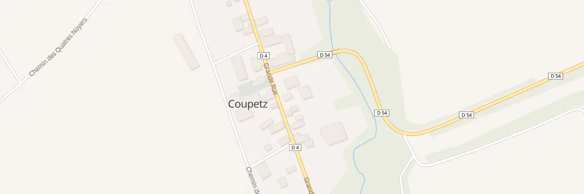 Plan du 35 Gr Grande Rue à Coupetz
