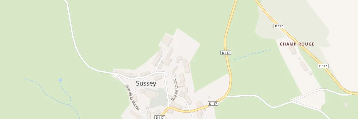 Plan du 4 Rue de Quoit à Sussey