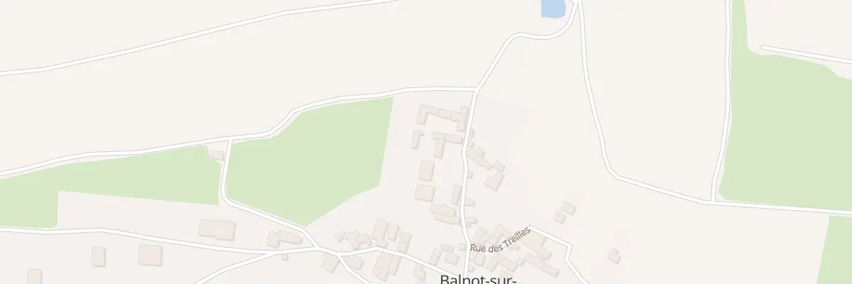 Plan du 1 Crs du Vieux Chateau à Balnot-sur-Laignes