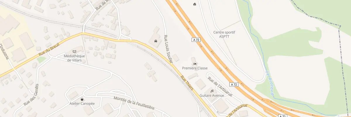 Plan du 7 Rue Louis Soulier à Villars